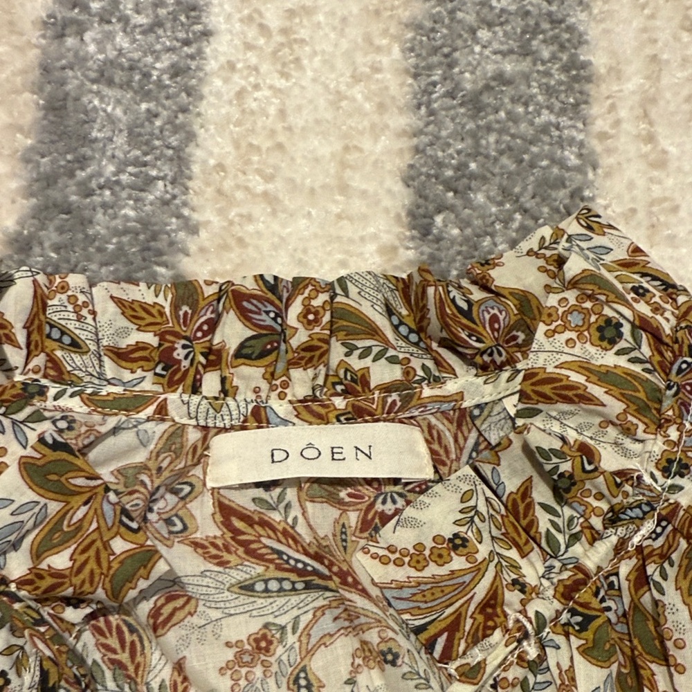 DÔEN Floral Blouse